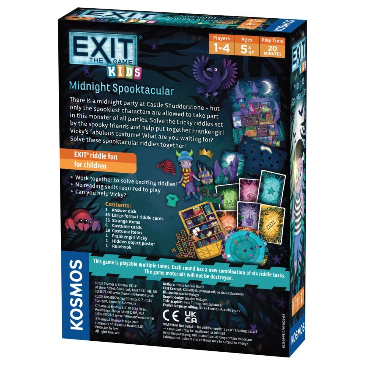 Exit the Game Kids Midnight Spooktacular