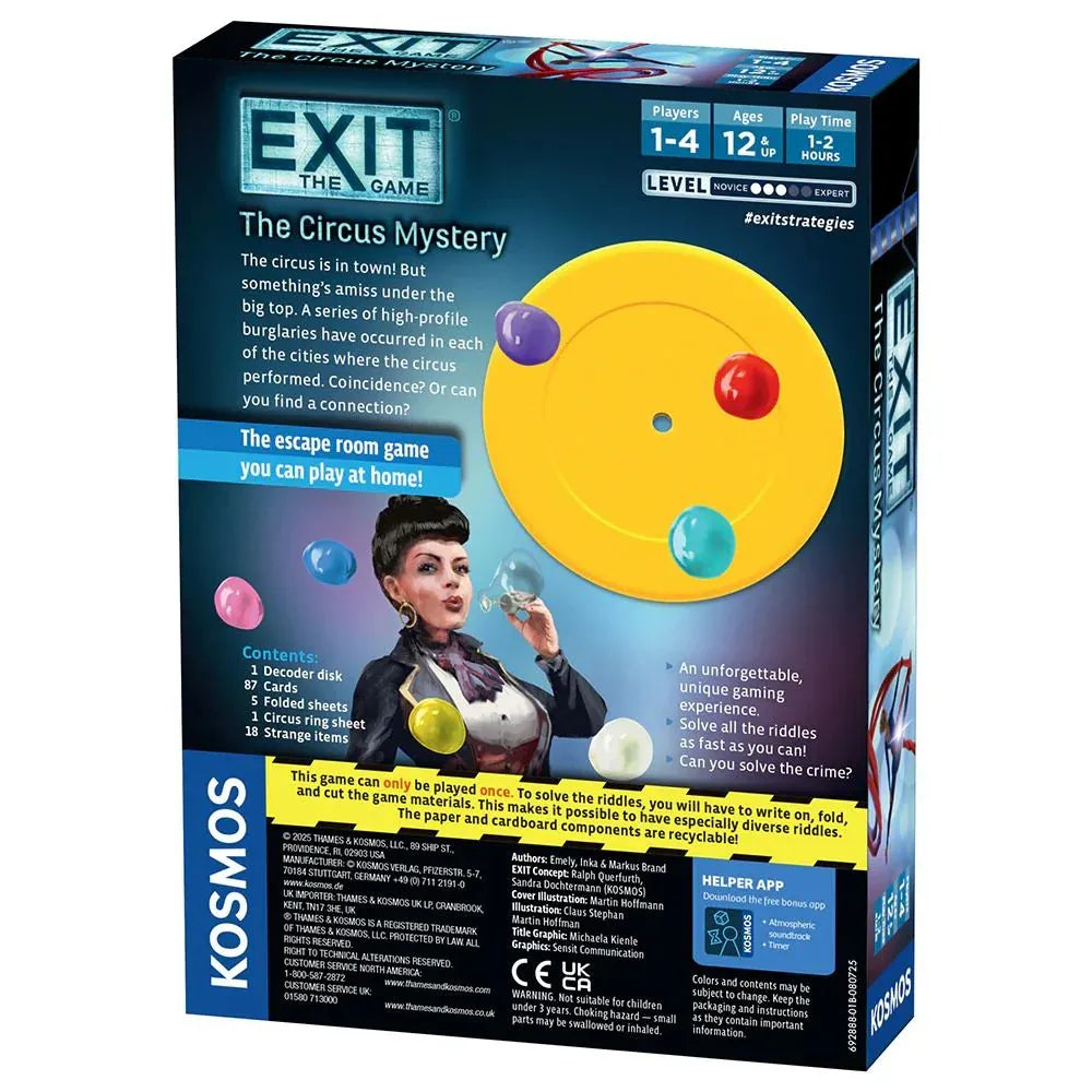 Exit The Game - The Circus Mystery