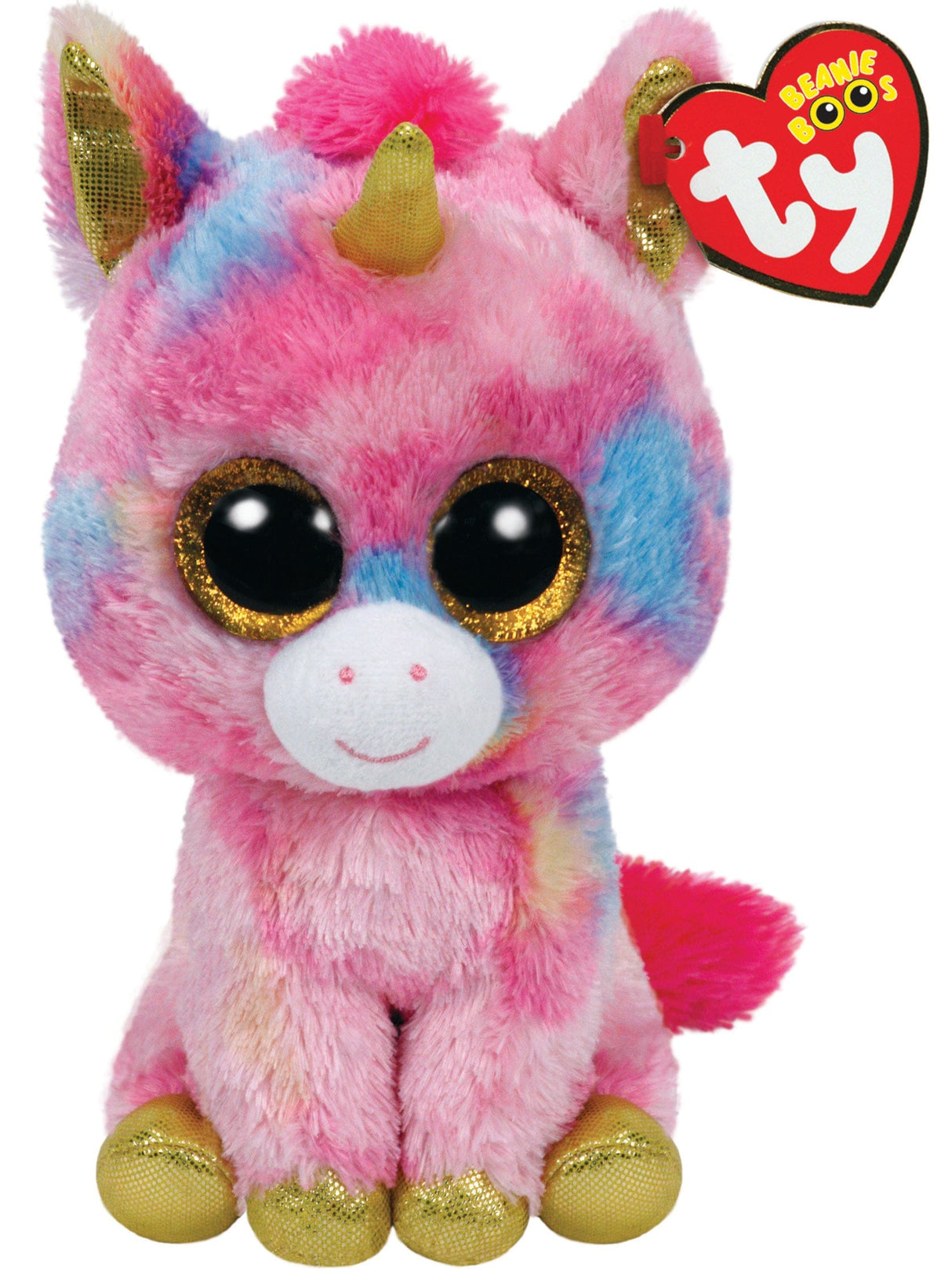 FANTASIA - Multi Unicorn Reg Beanie Boo