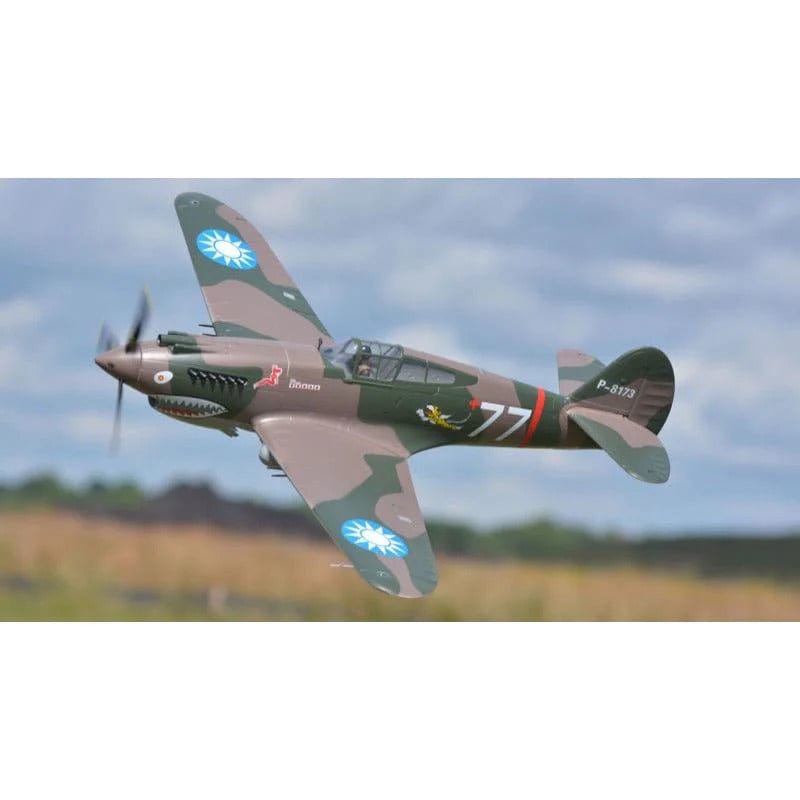 FMS 081P P-40B Flying Tiger Camo 1400mm RC Plane PNP - Hobbytech Toys