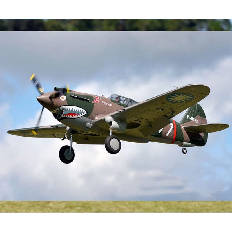 FMS 081P P-40B Flying Tiger Camo 1400mm RC Plane PNP - Hobbytech Toys