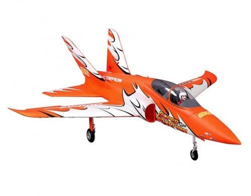 FMS 097 - POG Super Scorpion Orange 90mm EDF RC Jet PNP - Hobbytech Toys