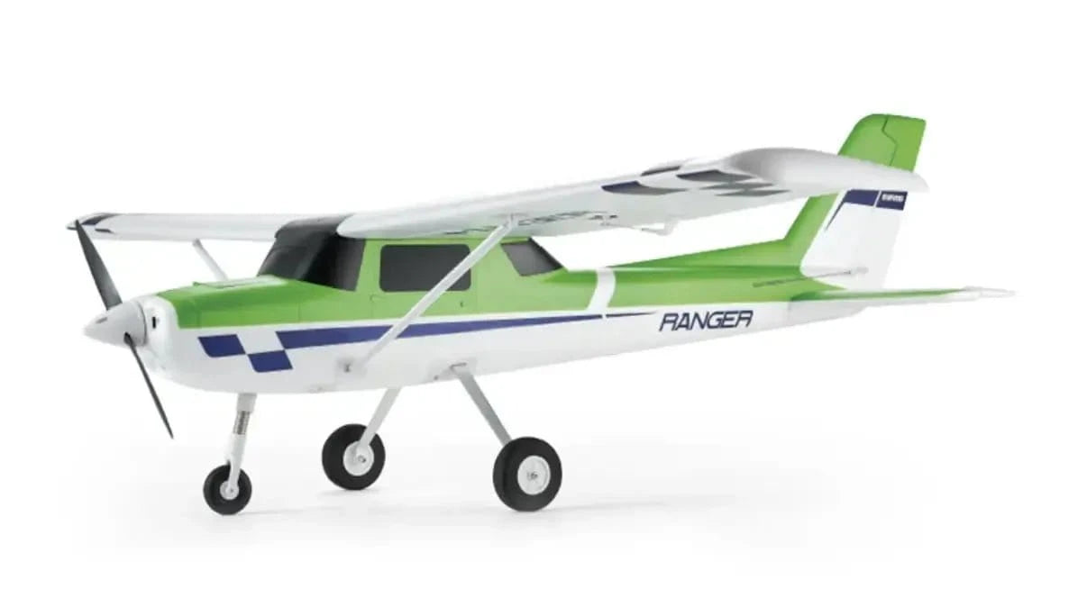 FMS Ranger 1220mm V3 RTF RC Plane with Reflex V3 Gyro - Green - Mode 2 - Hobbytech Toys
