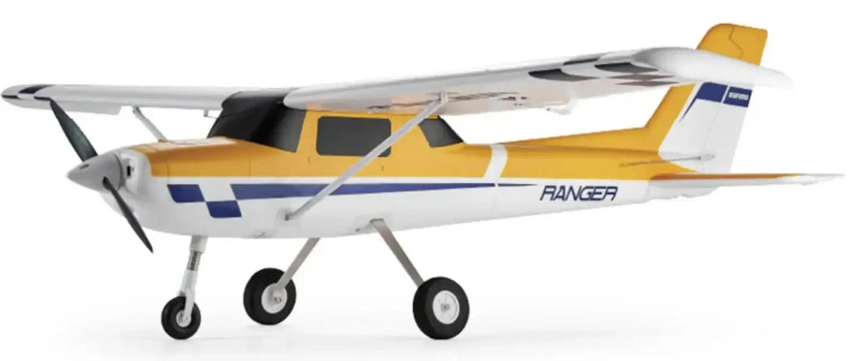 FMS Ranger 1220mm V3 RTF RC Plane with Reflex V3 Gyro - Yellow - Mode 2 - Hobbytech Toys