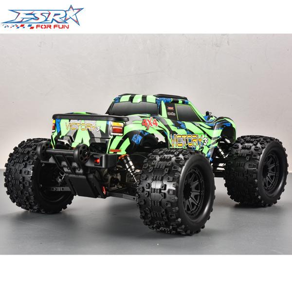 FS Racing 1/10 Victory Monster Truck 4x4 3S Green RTR - Hobbytech Toys