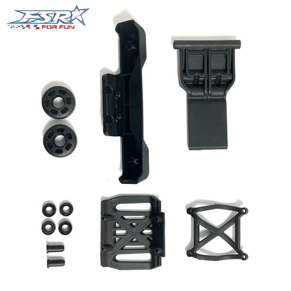 FS Racing 536106 Victory 3S Rear Bumper & Wheelie Bar Set - Hobbytech Toys