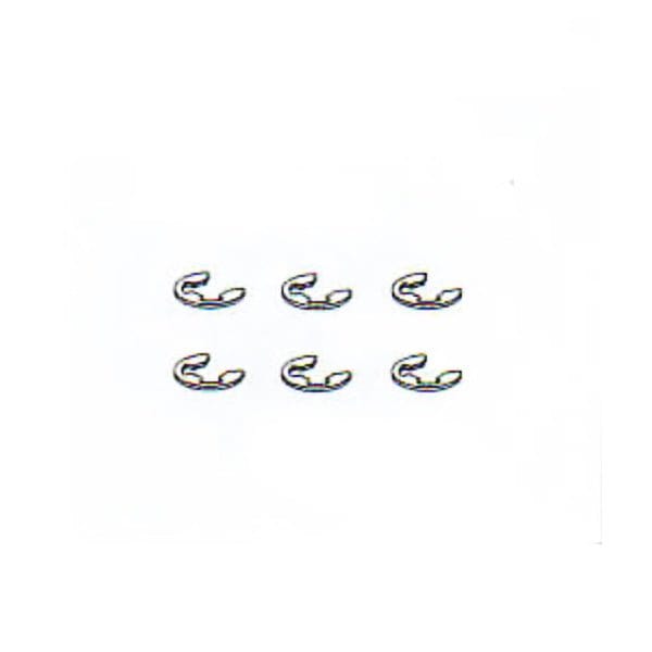 FS Racing 581004 E - Clips 2.5mm - Hobbytech Toys