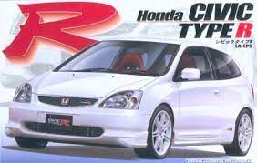 Fujimi 1/24 Honda Civic type R '01 (ID - 94) Plastic Model Kit - Hobbytech Toys