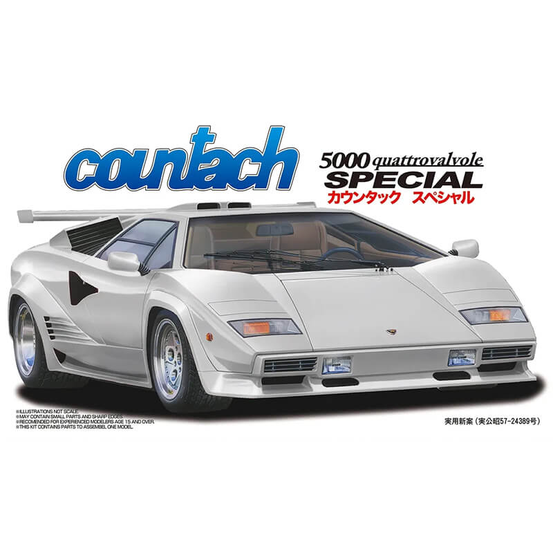 Fujimi 1/24 Lamborghini Countach 5000 Special (RS-53) Plastic Model Kit