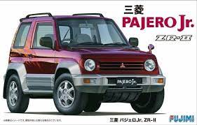 Fujimi 1/24 Mitsubishi Pajero Jr ZR - II w/Window Frame Masking (ID - 116) Plastic Model Kit - Hobbytech Toys