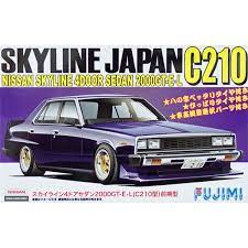 Fujimi 1/24 Nissan Skyline 4Door Sedan 2000 GT-E-L (C210 Early) (ID-170) Plastic Model Kit - Hobbytech Toys
