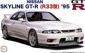 Fujimi 1/24 Nissan Skyline R33 GT - R '95 (ID - 19) Plastic Model Kit - Hobbytech Toys