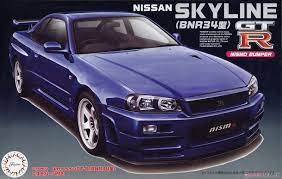 Fujimi 1/24 Nissan Skyline R34 GTR Nismo (ID - 64) Plastic Model Kit - Hobbytech Toys