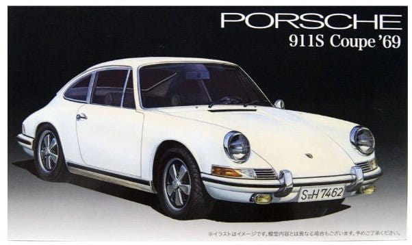 Fujimi 1/24 Porsche 911S Coupe 69 (RS - 122) Plastic Model Kit - Hobbytech Toys