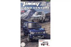 Fujimi 1/24 Suzuki Jimny JB23 (Rand Venture/Pearl White) (C - NX - 16) Plastic Model Kit - Hobbytech Toys