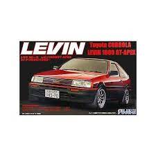 Fujimi 1/24 Toyota AE86 Levin 83 (ID-9) Plastic Model Kit - Hobbytech Toys