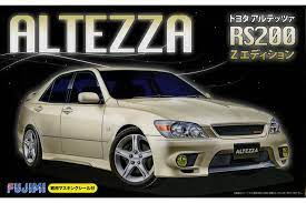 Fujimi 1/24 Toyota Altezza RS200 Z Edition w/Window Frame Masking Seal (ID-27) Plastic Model Kit - Hobbytech Toys