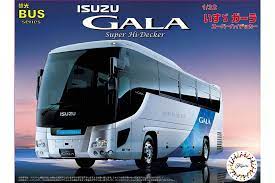 Fujimi 1/32 Isuzu Gala Super Hi Decker (BUS - 3) Plastic Model Kit - Hobbytech Toys