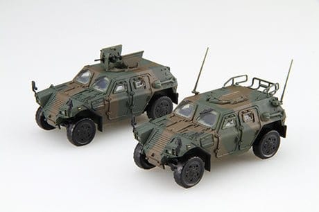 Fujimi 1/72 JGSDF Komatsu Light Armored Vehicle Special Version (Mi - 18 EX - 1) Plastic Model Kit - Hobbytech Toys