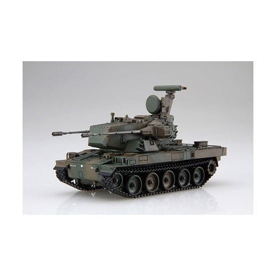 Fujimi 1/72 JGSDF Type 87 Self - Propelled Anti - Aircraft Gun Special Version Plastic Model Kit - Hobbytech Toys