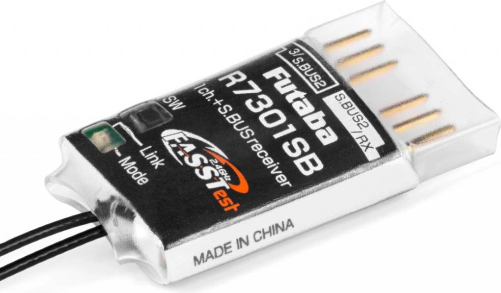 Futaba R7301SB 1 - Channel (PWM) Air Receiver FASSTest - Hobbytech Toys