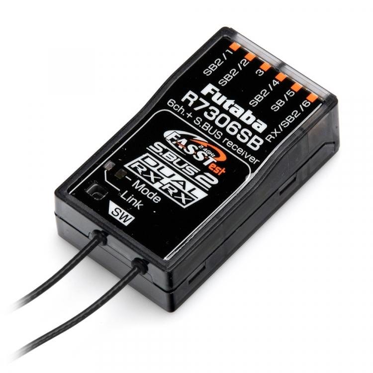 Futaba R7306SB 6ch 2.4Ghz FASSTest S - Bus Receiver - Hobbytech Toys