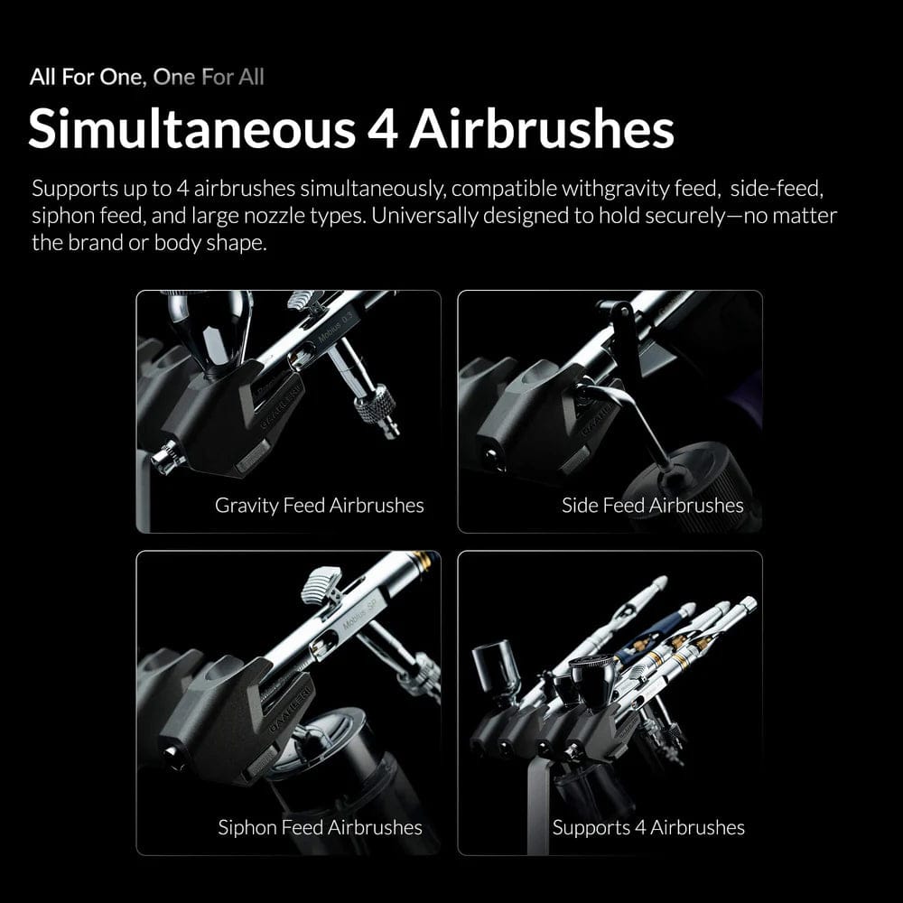 Gaahleri Element XII Series Airhub Pro Airbrush Holder