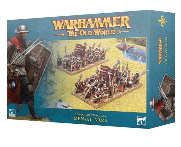 Games Workshop 06 - 12 Kingdom Of Bretonnia: Men - At - Arms - Hobbytech Toys
