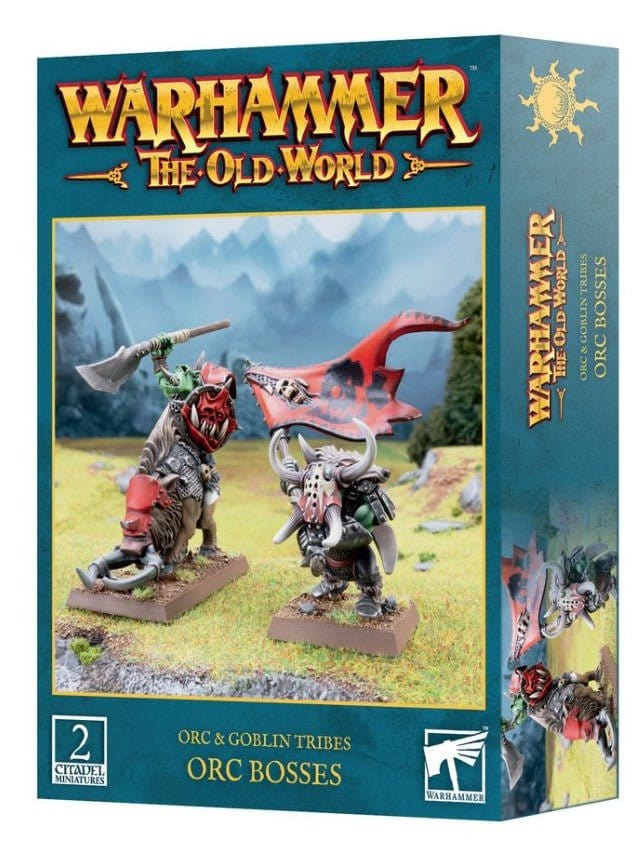 Games Workshop 09 - 01 Orc & Goblin Tribes: Orc Bosses - Hobbytech Toys