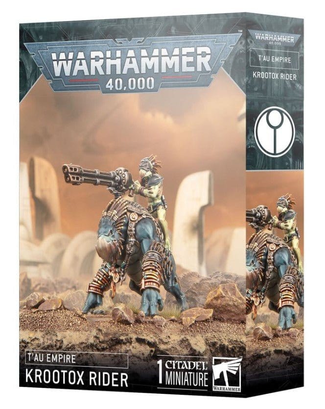 Games Workshop 56 - 54 Warhammer 40000: Tau Empire Krootox Rider - Hobbytech Toys