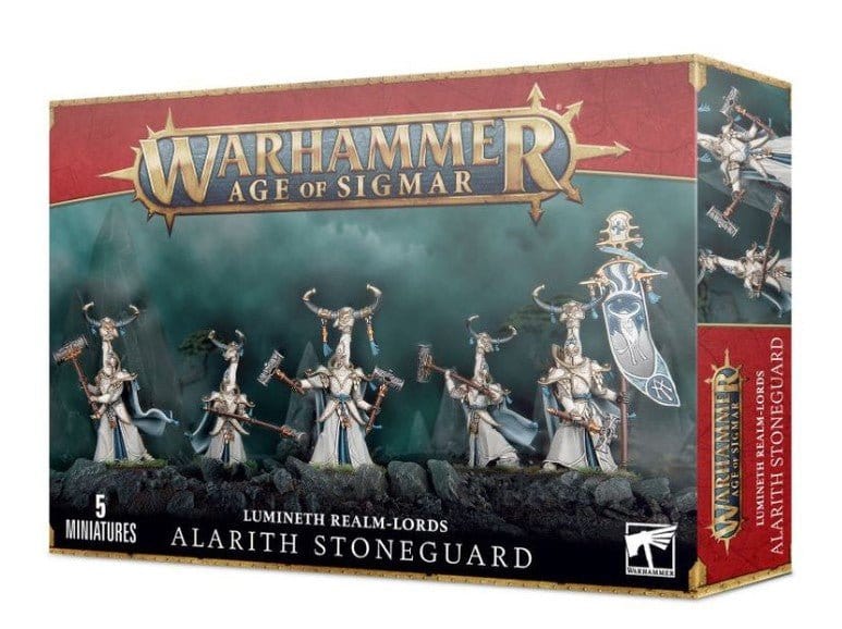 Games Workshop 87 - 54 Lumineth Realm - Lords: Alarith Stoneguar - Hobbytech Toys