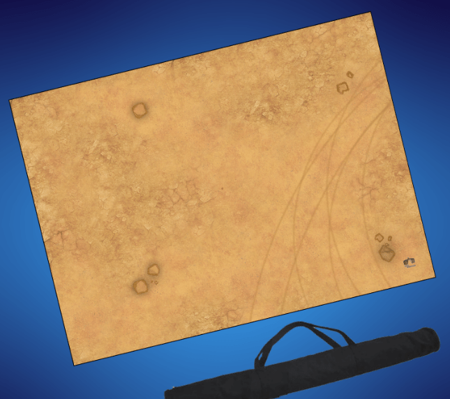 Gaming Mats - Desert Landscape 60x44" - Hobbytech Toys