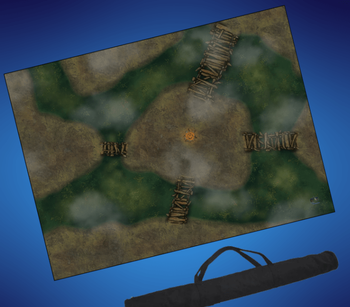 Gaming Mats - Marshland 60x44" - Hobbytech Toys