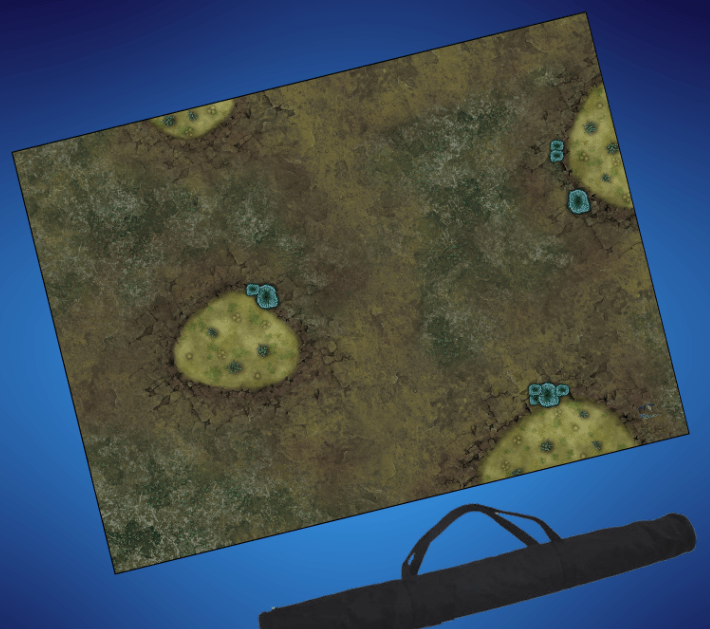 Gaming Mats - Plague World 60x44" - Hobbytech Toys