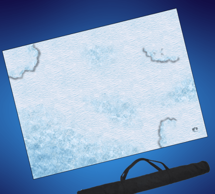 Gaming Mats - Snow Landscape 60x44" - Hobbytech Toys
