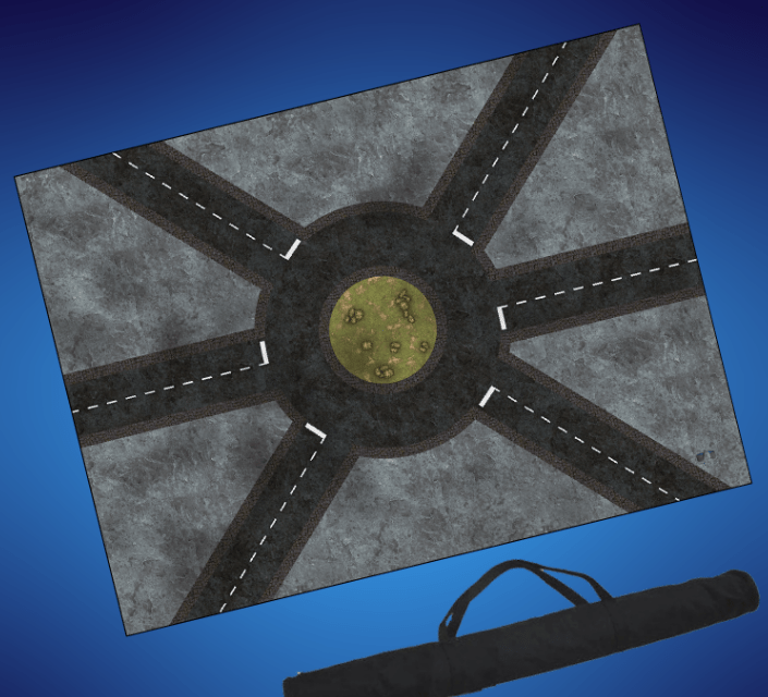 Gaming Mats - Urban City 3 60x44" - Hobbytech Toys