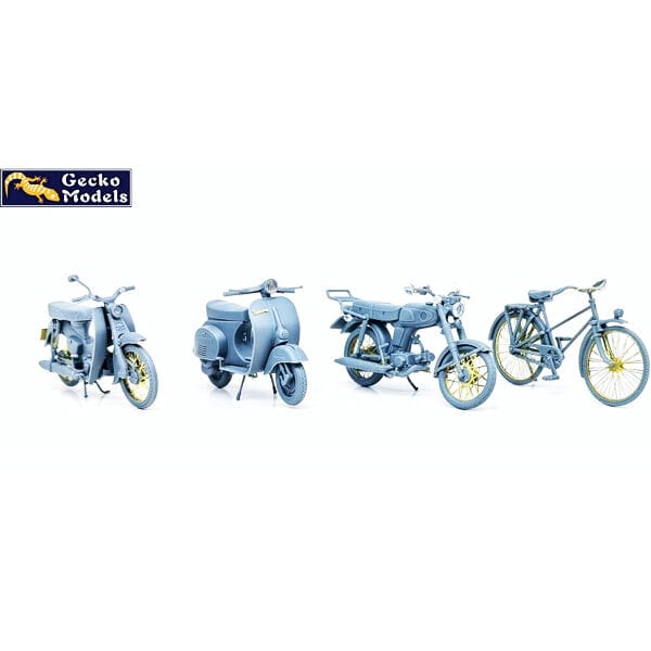 Gecko 1/35 1960-70s Southern Vietnamese Riding Vehicle Set Plastic Model Kit