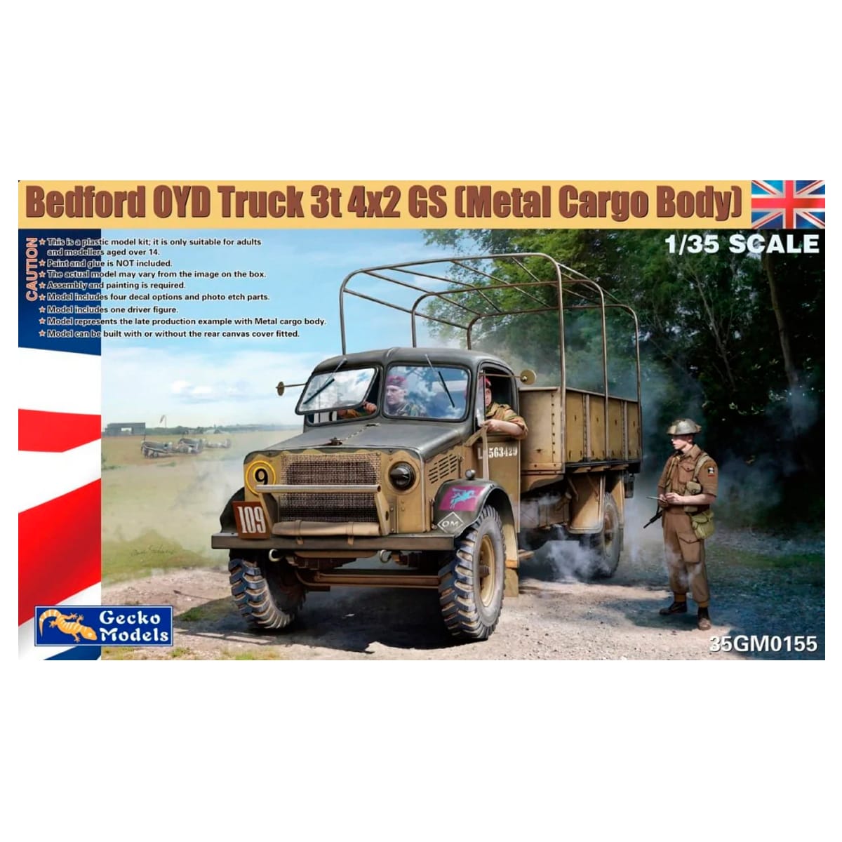 Gecko Models 35155 front of box artwork