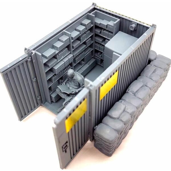 Gecko 1/35 Mini Shop In US Military Base (Vietnam War Era) Plastic Model Kit