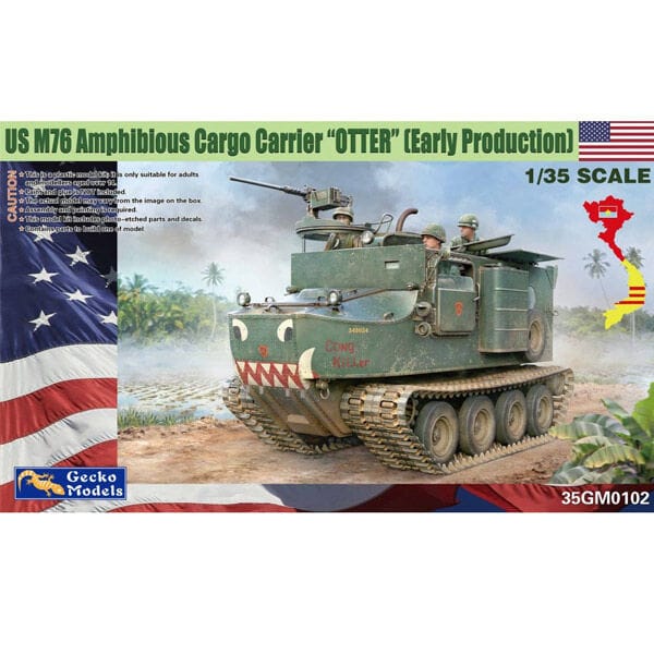 Gecko 1/35 US M76 OTTER (Early Production) Plastic Model Kit
