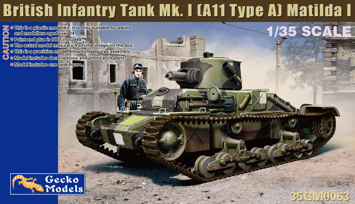 Gecko Models 35063 front of box artwork