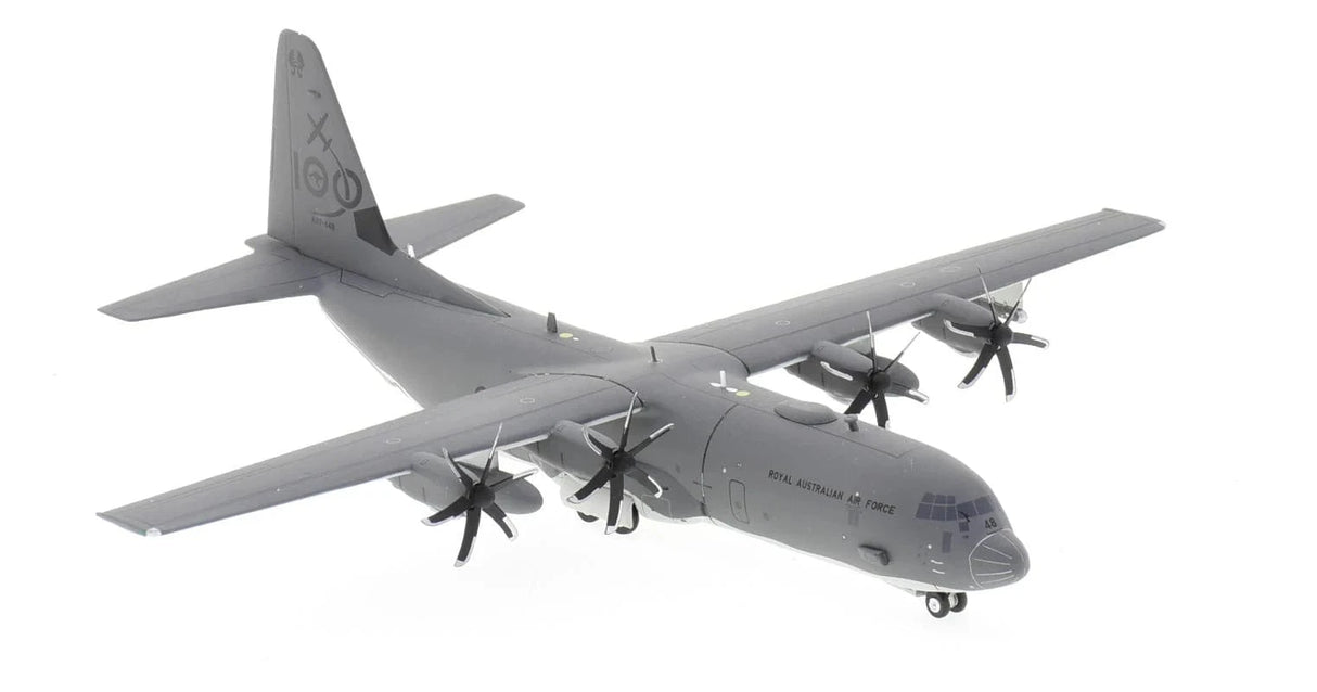 Gemini Jets G2RAA1141 1/200 Royal Australian Air Force C130J Hercules A97 - 448 Diecast Model - Hobbytech Toys