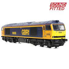 Graham Farish 371 - 360SF N Class 60 60095 GBRF Diesel Loco - DCC/Sound - Hobbytech Toys