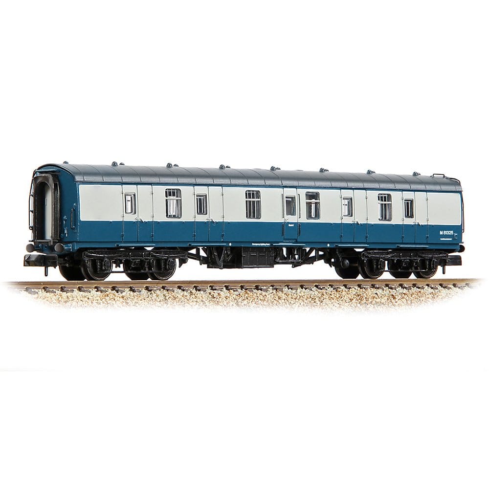 Graham Farish 374 - 039D N Scale BR Mk1 BG Brake Gangwayed BR Blue & Grey - Hobbytech Toys