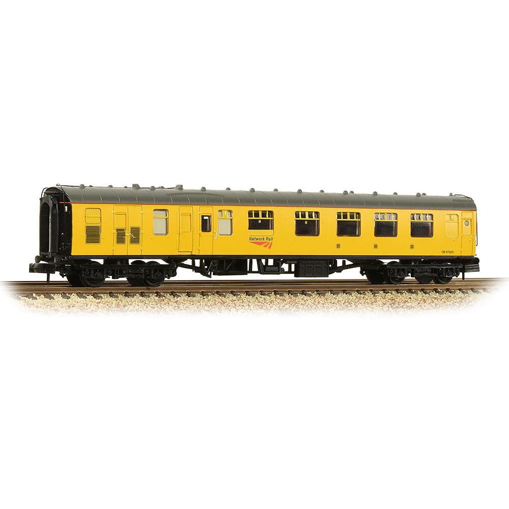 Graham Farish 374 - 089 N Scale BR Mk1 BCK Brake Composite Corridor Network Rail Yellow - Hobbytech Toys