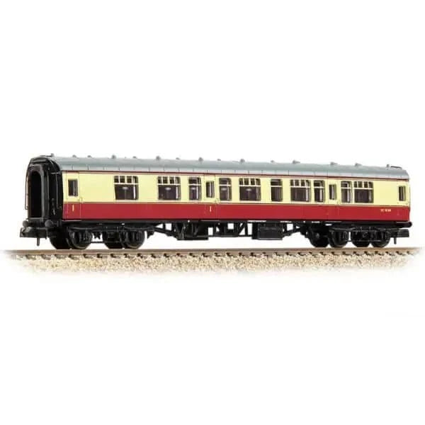 Graham Farish 374 - 255D N Scale BR Mk1 CK Composite Corridor BR Crimson & Cream - Hobbytech Toys
