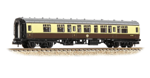 Graham Farish 374 - 256B N Scale BR Mk1 CK Composite Corridor BR (WR) Chocolate & Cream - Hobbytech Toys