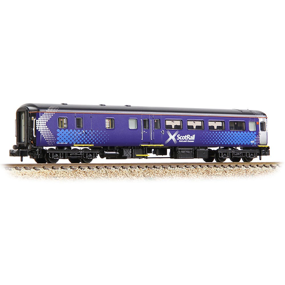 Graham Farish 374 - 691 N Scale BR Mk2F BSO Brake Second Open ScotRail Saltire - Hobbytech Toys