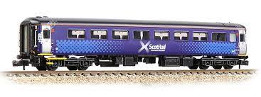 Graham Farish 374 - 736 N Scale BR Mk2F TSO Tourist Second Open ScotRail Saltire - Hobbytech Toys