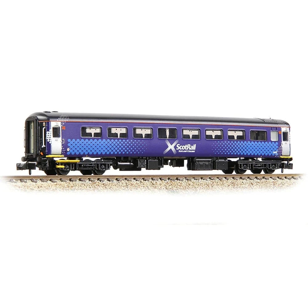 Graham Farish 374 - 736A N Scale BR Mk2F TSO Tourist Second Open ScotRail Saltire - Hobbytech Toys